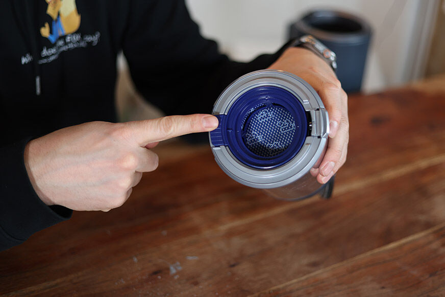 Die Filter des Samsung Bespoke Jet 